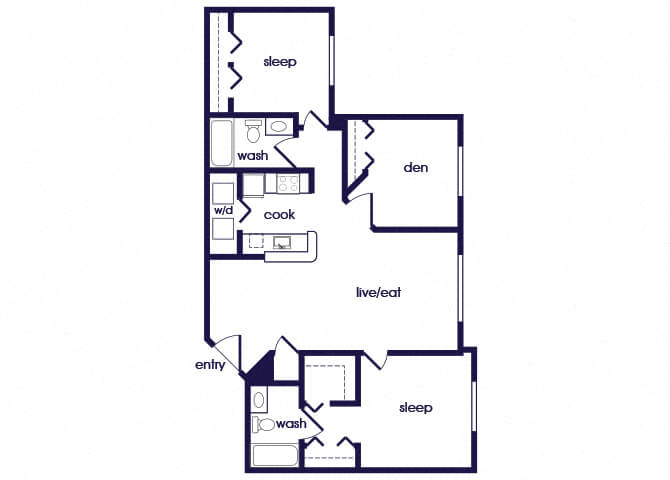 Suite A Floorplan
